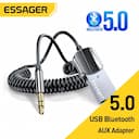 Essager Transmissor Bluetooth para Car Audio com Cabo AUX 3,5mm — miniatura