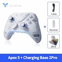 Flydigi Apex 5 Controle Sem Fio Tri‑Modo com Force Feedback — miniatura