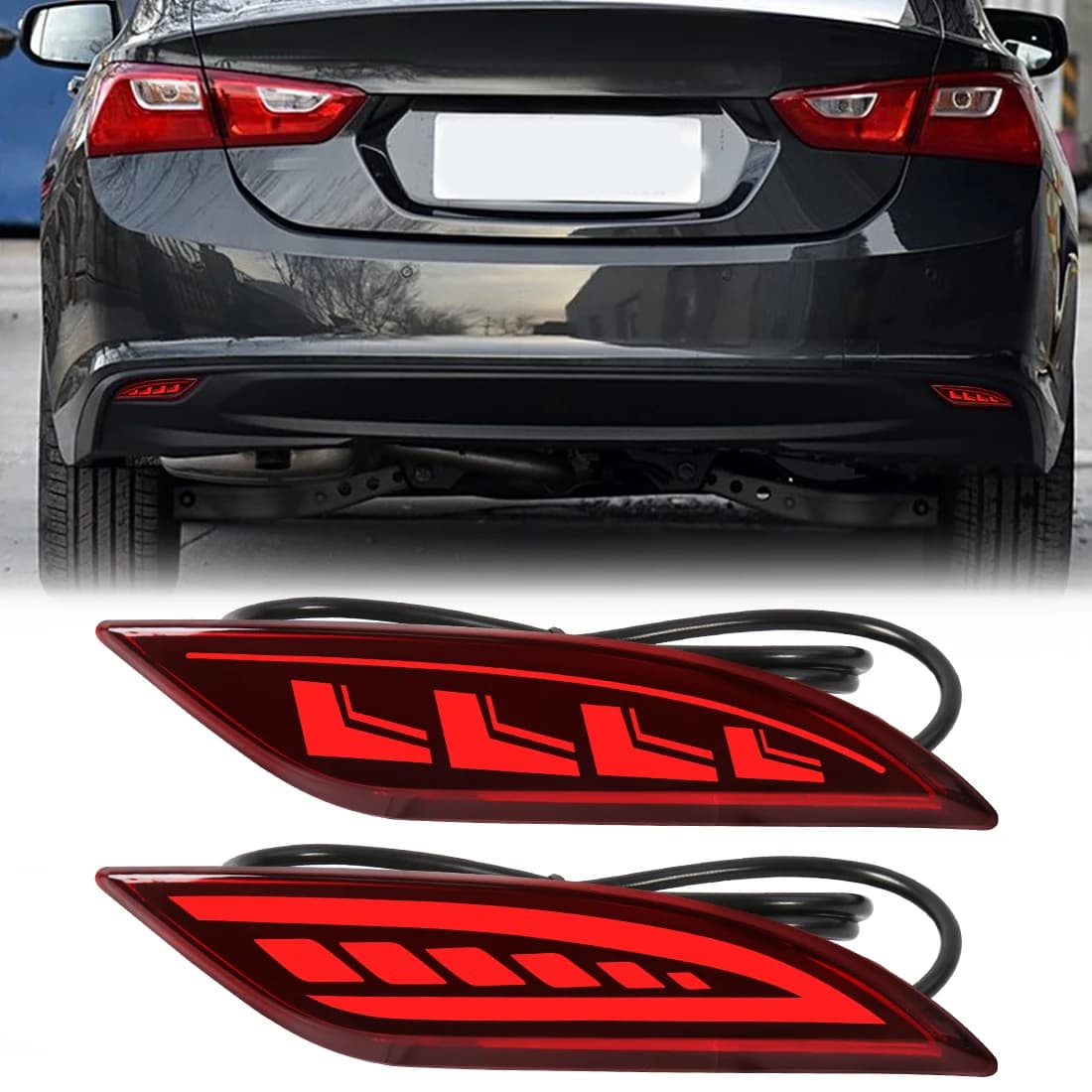 MAGIC COLORM - Lanterna LED Dinâmica Chevrolet Malibu