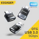 Essager Adaptador USB-C para USB 3.0 OTG – Conector Tipo C Fêmea — miniatura