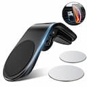 Suporte Magnético - Clip Ventilação 360° para Celular no Carro — miniatura
