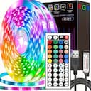 LED Tira LED RGB com Controle Remoto 44 teclas - 1m a 20m — miniatura