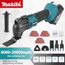 Makita DTM51 18V: Ferramenta Multifuncional Sem Escovas e Sem Fio — miniatura