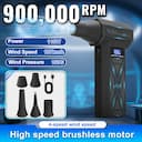 Ventilador Turbo Jet P70 900000rpm - LED e Bateria — miniatura