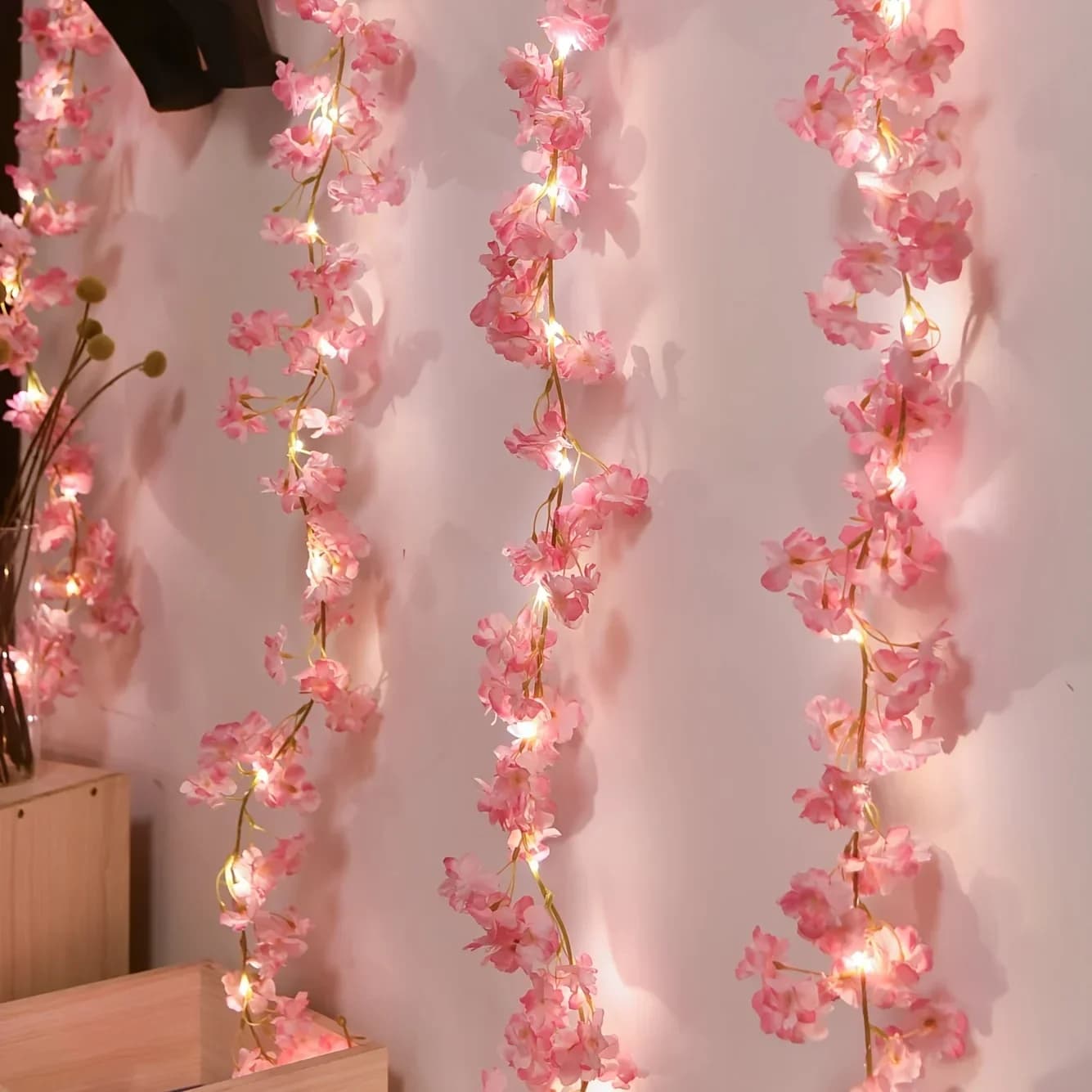 LED Flor de Cerejeira - Luz Decorativa para Jardim e Festas