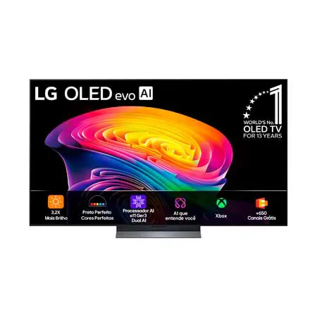 15% OFF - Smart TV LG OLED evo AI 4K C6 83 polegadas 2026