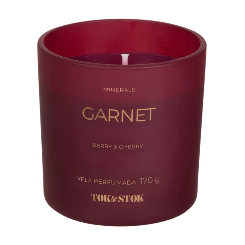 24% OFF em MINERALS VELA PERFUM. GARNET 8 CM X 8 CM