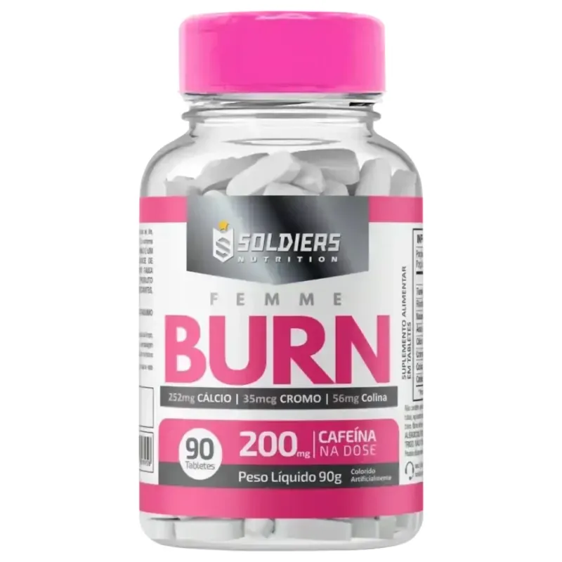 50% OFF Femme Burn 90g - Soldiers Nutrition
