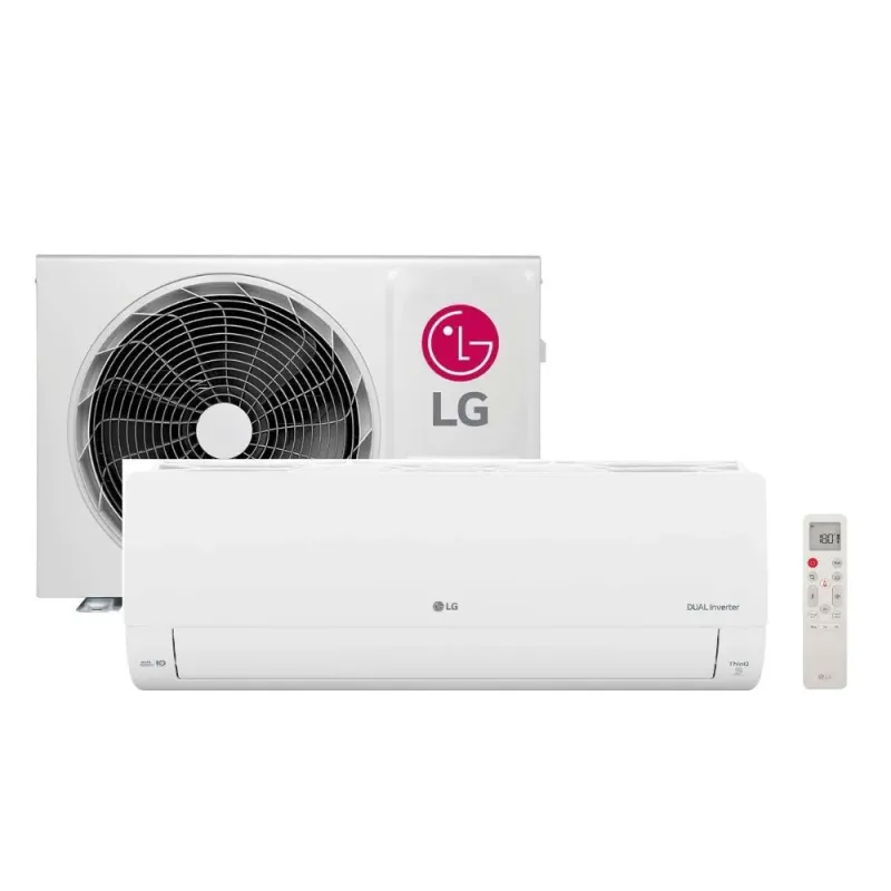 Ar Condicionado LG DUAL Inverter AI Voice 9000 BTUs Quente e Frio 220V