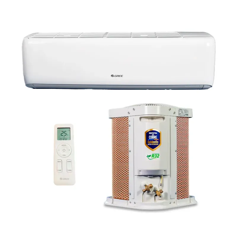 Ar Condicionado Split Hw G-top Auto Inverter R-32 Gree 12000 Btus Quente/frio  Monofásico GWH12ATC-D6DNA1A/I