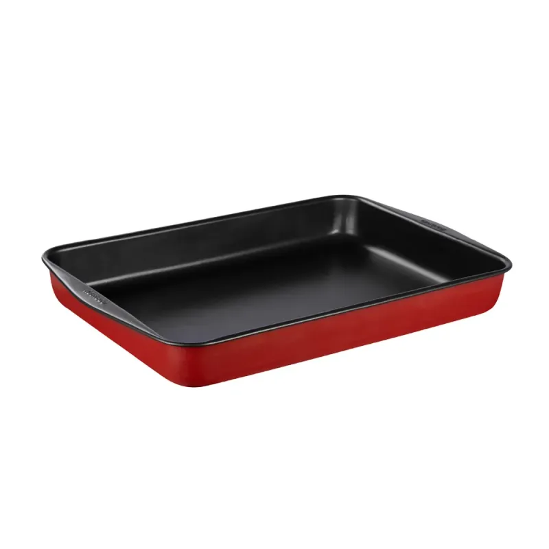 Assadeira Funda Retangular com Revestimento Antiaderente Rochedo Dura+ 37cm