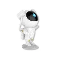 Astronauta, Projetor De Galáxia E Estrelas A Laser