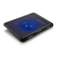 Base Com Cooler Para Notebook Multi Slim, Até 17", 2x Usb, Led, Preto - Ac263