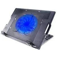 Base Com Cooler Para Notebook Rise Mode, Galaxy Black X6, Led - Rm-Cn-06-Bb