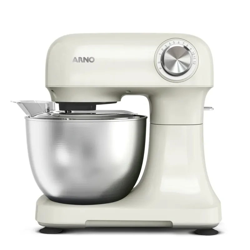 Batedeira Planetária Arno Bake Easy 500W 12 Veloc 3 Batedores 220v