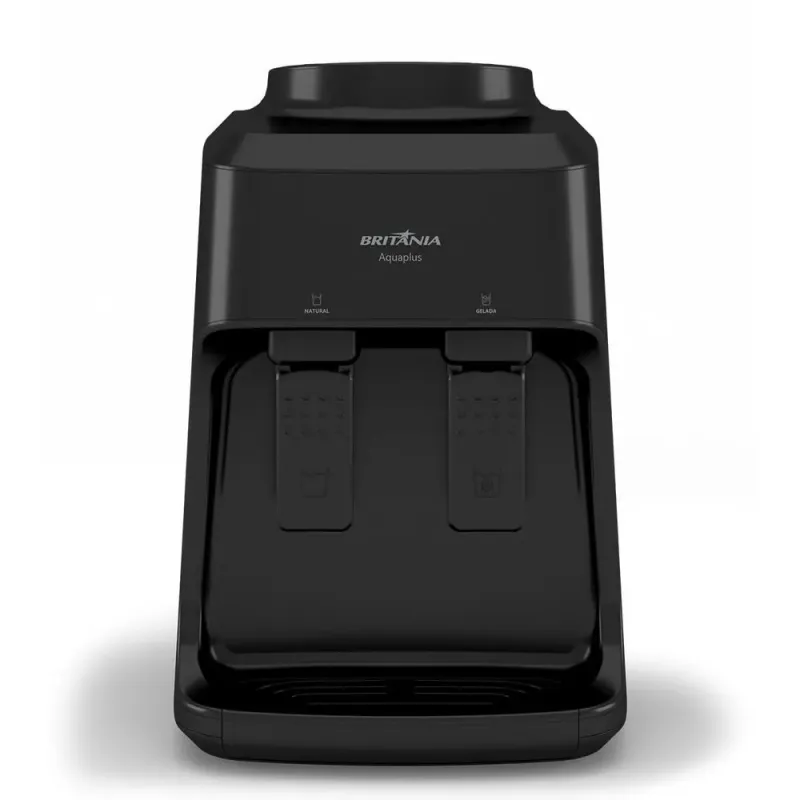 Bebedouro Britânia BBE12P Aquaplus Refrigeração Eletrônica Água Natural e Gelada para Galão 10L ou 20L Bivolt
