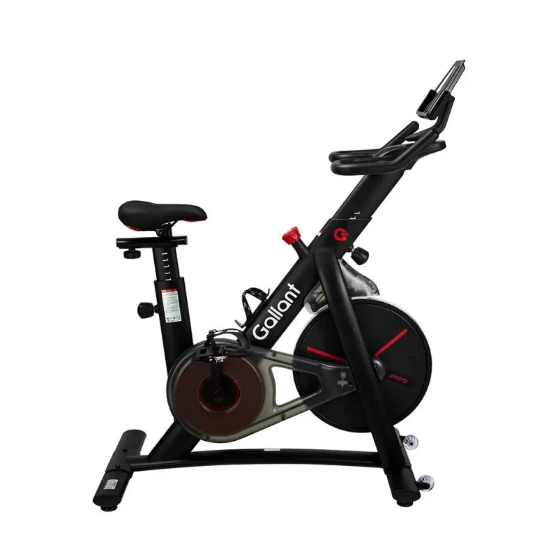 Bicicleta Ergométrica Spinning Gallant Connect Max Magnética Até 120kg Roda De Inércia 7.5kg GSB07HMGB-PT