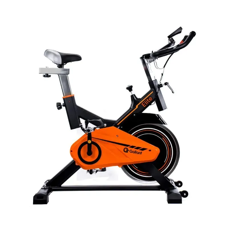Bicicleta Ergométrica Spinning Gallant Elite Mecânica até 110Kg Roda de Inércia 13Kg GSB13HBTA-PT