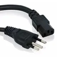 Cabo De Energia Para Computador Md9, Tripolar, 1.5 Metros - 5815