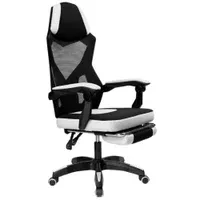 Cadeira De Escritório Com Rodinha Fortt Verona Branca - Cegf01-B