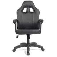 Cadeira Gamer Fortt Harbin, Até 120 Kg, Couro Pu, Classe 2, Preta - Cgf022-P