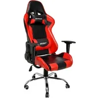 Cadeira Gamer Mymax Mx7, Suporta Até 150kg, Giratória, Preto E Vermelho