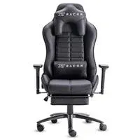 Cadeira Gamer Xt Racer Platinum W Series, Até 120kg, Com Almofadas, Reclinável, Descanso De Braço 3d, Preto - Xtr-010