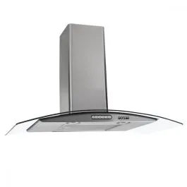 Coifa de Parede Fogatti Slim Vidro Curvo Inox 80cm 127V