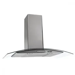 Coifa de Parede Fogatti Slim Vidro Curvo Inox 90cm 220V