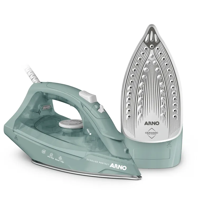 Ferro a Vapor Ecogliss Protect com Modo ECO e Desligamento Automático FECP 220V