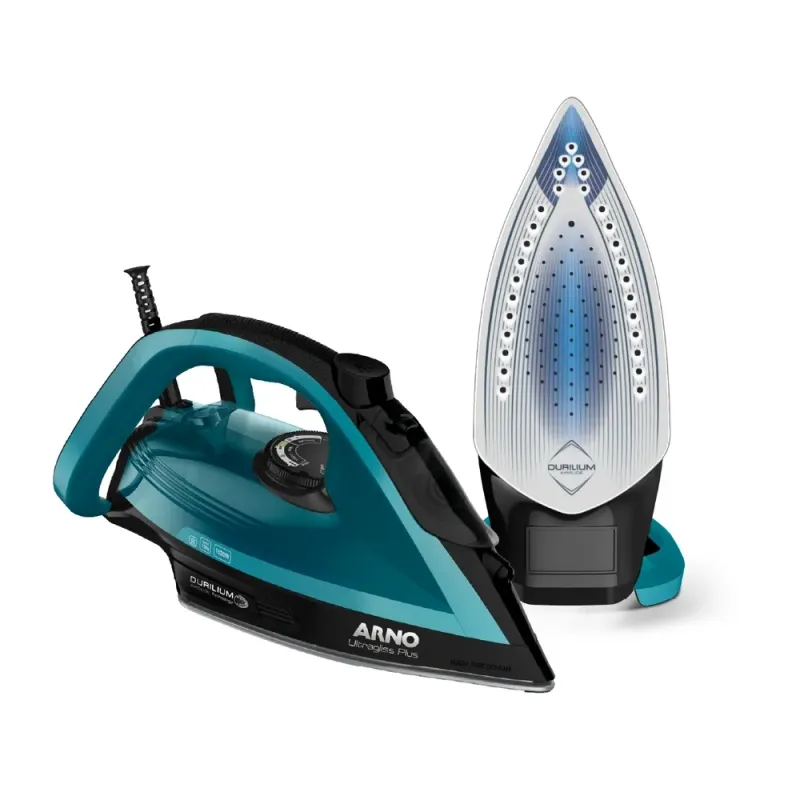 Ferro a Vapor Ultragliss Plus com Base Durilium Airglide 2350W Azul e Preto FMY 220V