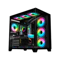 Gabinete Gamer K-Mex Ghost Shark, Full Tower, Atx, Sem Cooler - Cg-02j1