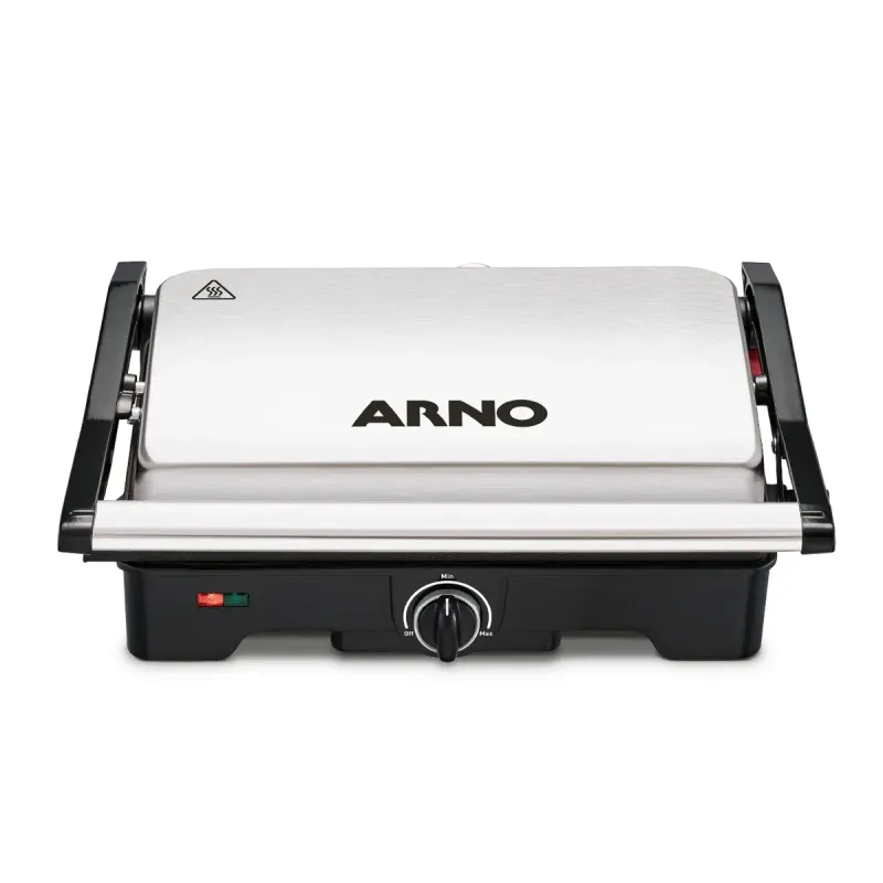 Grill Arno Dual Inox com abertura de 180° GNOX 127v