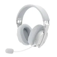 Headset Gamer Redragon Luce Branco H888w 40mm Sem Fio Bt