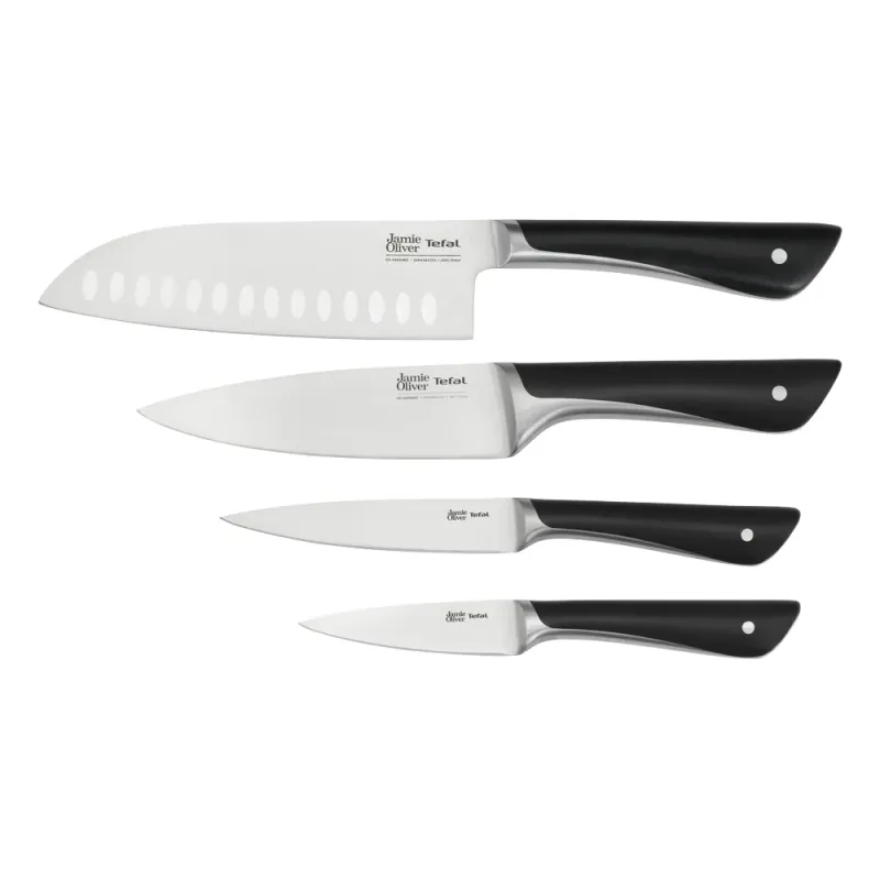 Kit de Facas Tefal 4 Peças Jamie Oliver