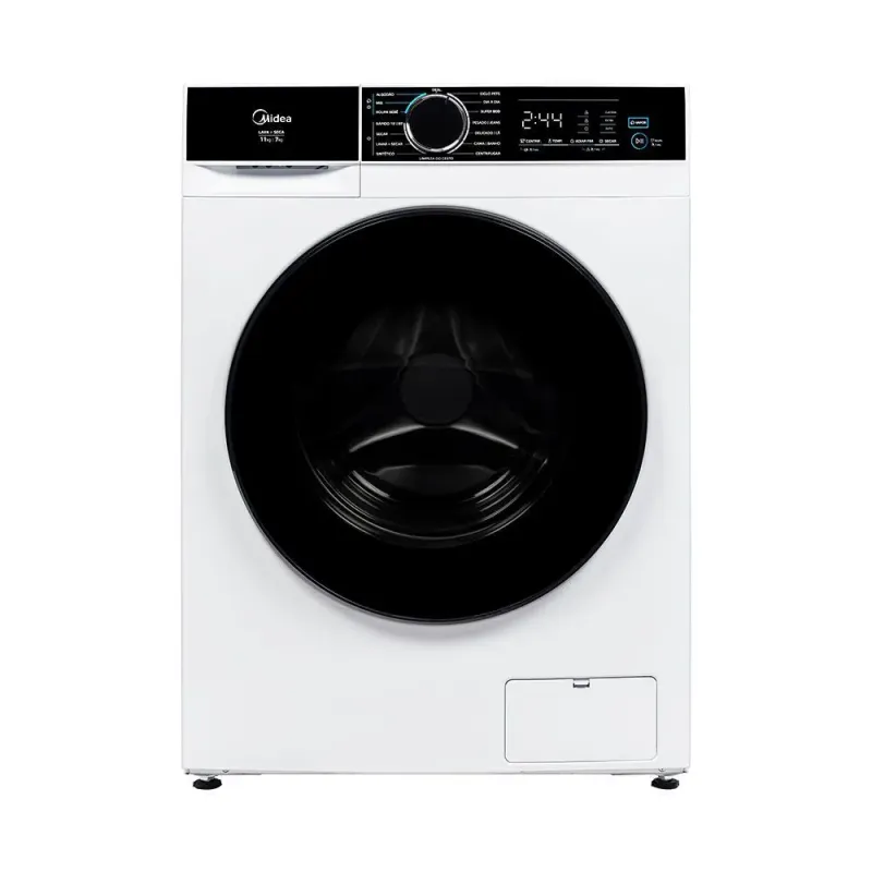 Lavadora de Roupas Lava e Seca Midea 11Kg Ciclo Pets Branca MFA01D110B/WK