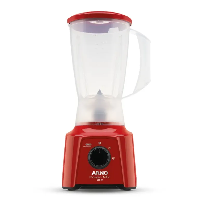 Liquidificador Arno Power Mix 550W Vermelho LQ11 220V