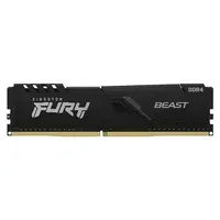 Memória Ram Kingston Fury Beast, 16gb, 3200mhz, Ddr4, Cl16, Preto - Kf432c16bb1/16