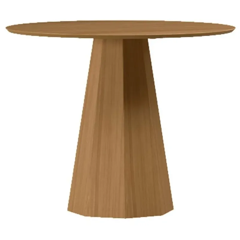Mesa de Jantar 100x100 cm Isis sem Vidro Ypê New Ceval