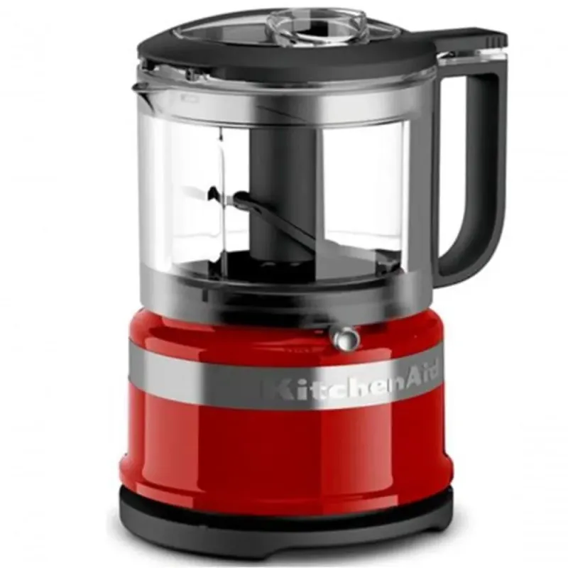 Mini Processador de Alimentos Kitchenaid Empire 0.8L Vermelho 110V com Pilão e Bico de Verter