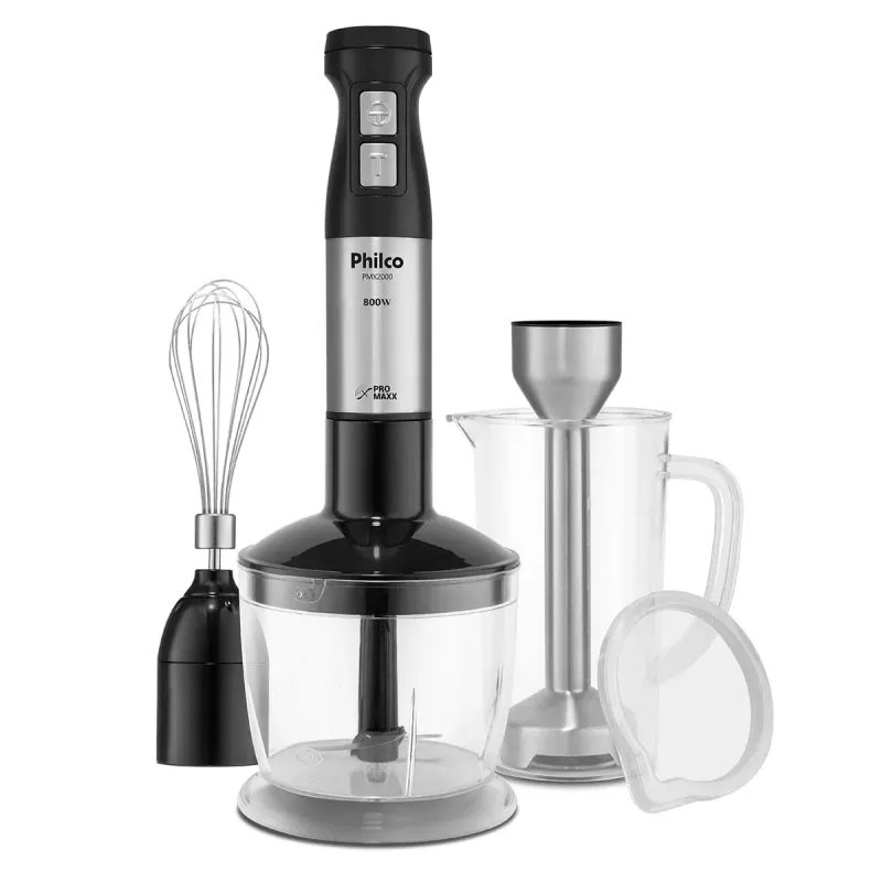 Mixer Philco 3 em 1 Inox 800W PMX2000