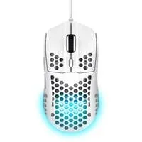 Mouse Gamer Gxtrust 928w Helox Ultraleve, Rgb, 6 Botões, 6400 Dpi, Usb, Branco - 25389