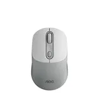 Mouse Sem Fio Aoc Ms300, 800-1600 Dpi, 4 Botões, Design Ergonômico, Branco - Ms300 Wt