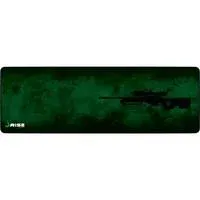 Mousepad Gamer Rise Mode Speed, Sniper, Estendido (900x300mm), Verde, Borda Costurada - Rg-Mp-06-Snp