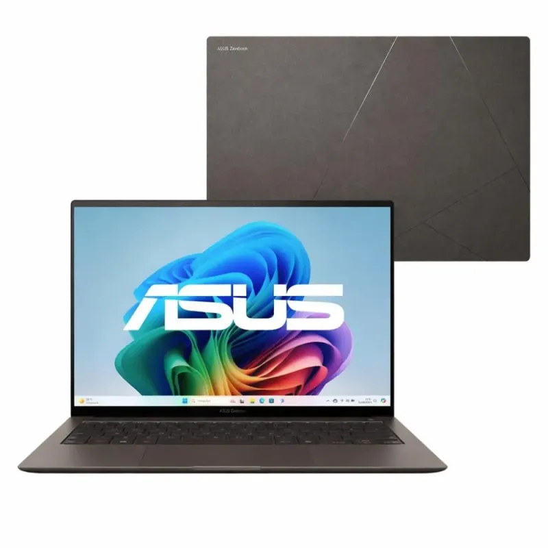 Notebook ASUS Zenbook S14 Copilot+ PC UX5406SA Intel Core Ultra 7 258 V 32GB RAM 1TB SSD Windows 11 Home 14" OLED Zumaia Gray QL512W