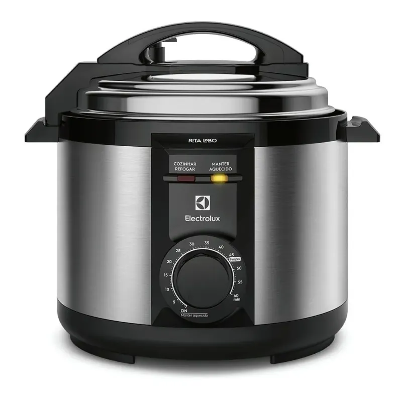 Panela de Pressão Elétrica Electrolux PCE20 5L 900W Efficient por Rita Lobo Inox