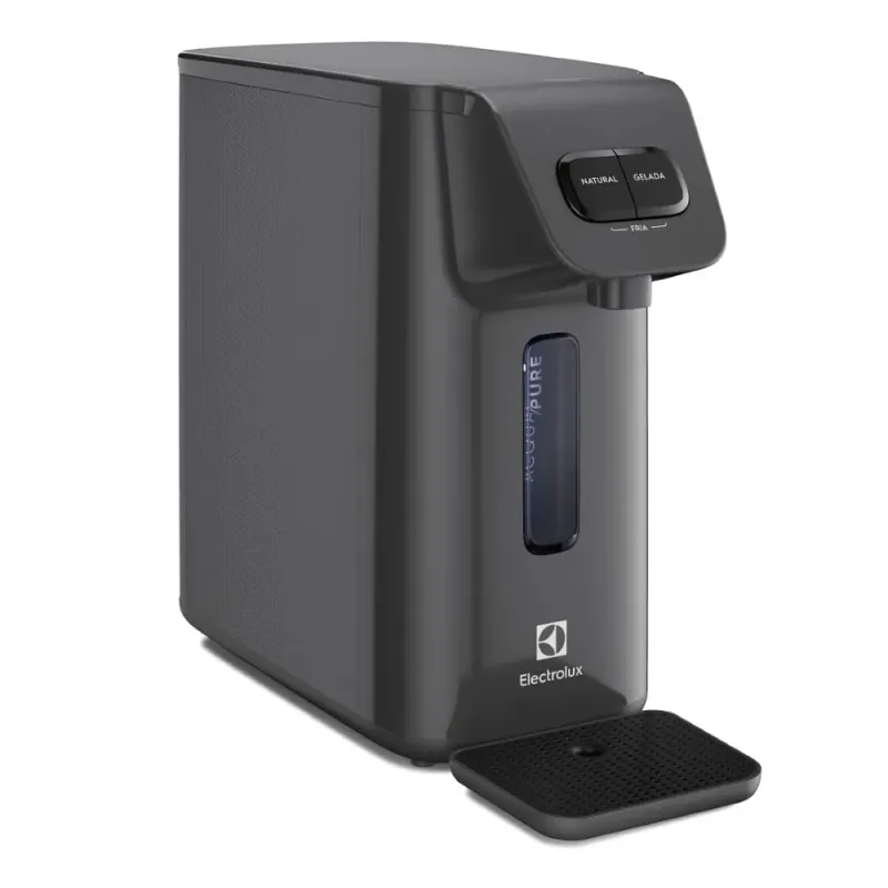 Purificador Electrolux Eletrônico Compacto Efficient Painel Mecânico Bivolt Cinza (PE15X)