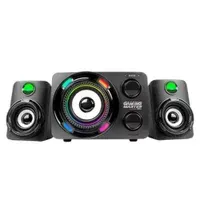Subwoofer Gamer K-Mex, 9.9w Rms, 2.1, Estéreo, Led Multicolor - Ss-9800