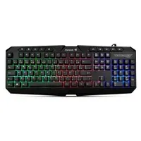 Teclado Gamer Fortrek Spider Black, Rgb, 10 Teclas Multimídias, Abnt2, Preto  - 75853