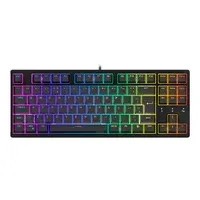 Teclado Mecânico Gamer Husky Sled, Tkl, Preto, Abnt2, Rgb, Switch Gateron G Pro Brown - Htg500ptma
